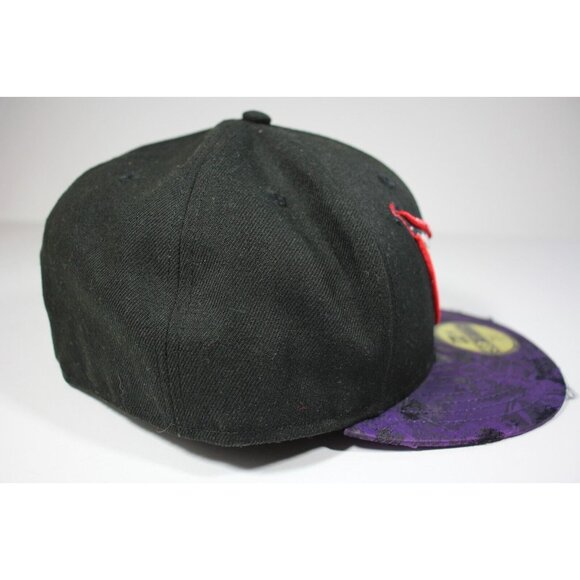 New Era x Joker Batman Smile Baserball Cap Hat 7 3/4 RARE A1476 - Picture 4 of 9